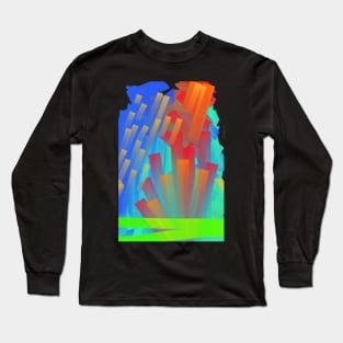 Volcano Eruption Long Sleeve T-Shirt